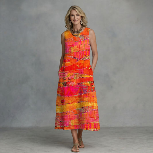 Georgia Relaxed Linen Dress